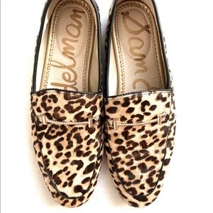 Sam Edelman Animal Print Calf Hair Loafer - 9M